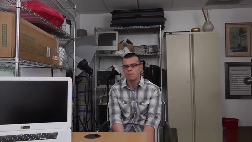 Casting straight drools on black agents cock