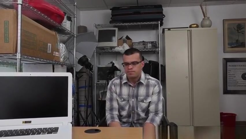 Casting straight drools on black agents cock