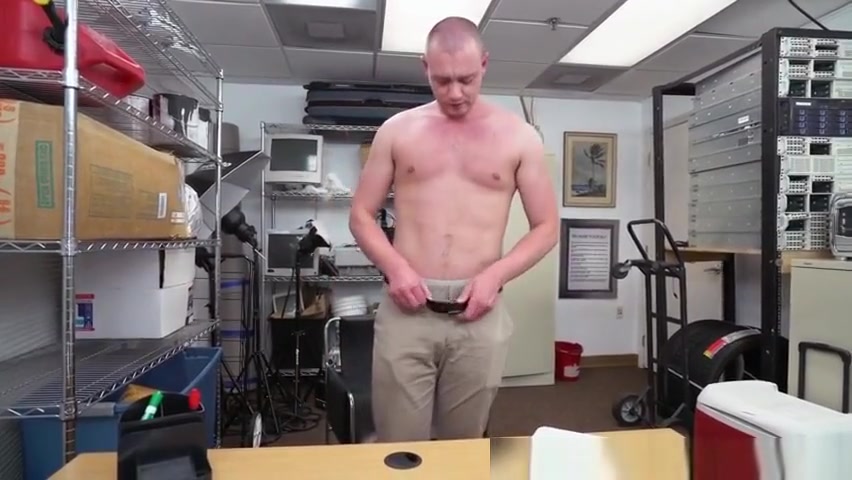 Casting straight plowed in butthole