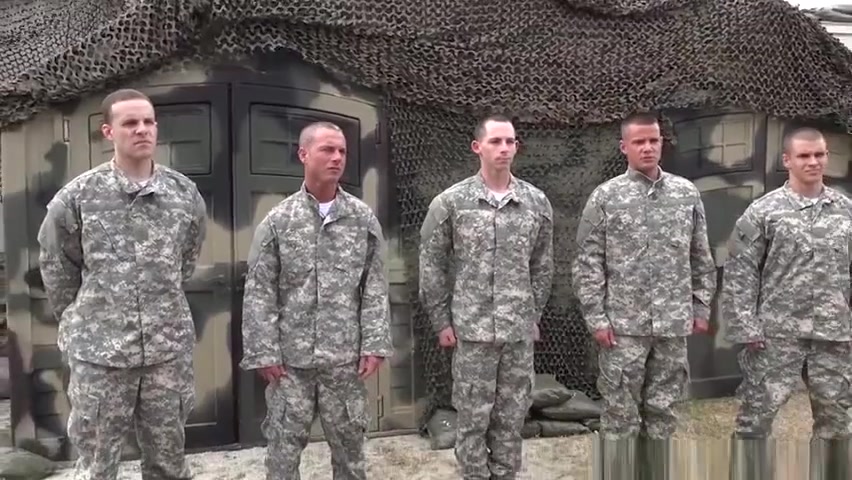 Army privates plowed in lockerroom