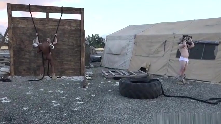 Black military rookie assfucked on base
