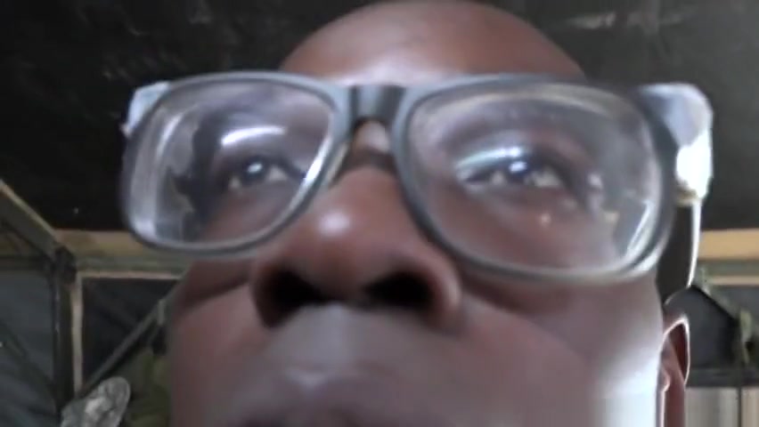 Black military rookie assfucked on base