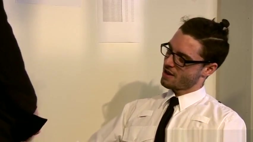 Inked uk officer anal pounding spex coworker