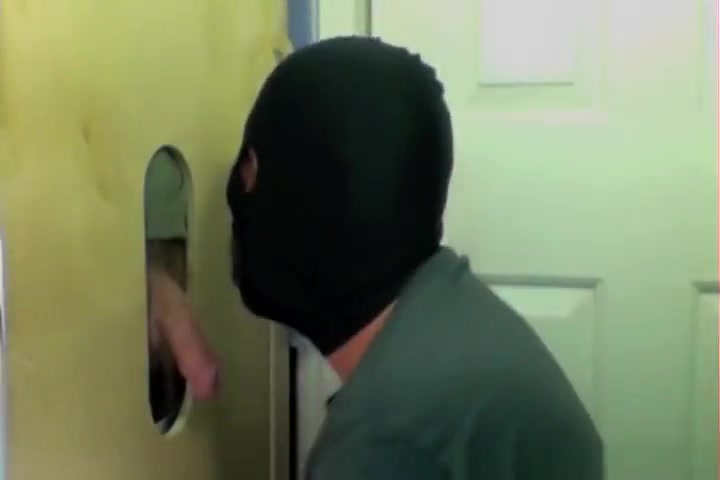 Gloryhole First Visit Leaves Cock Drained