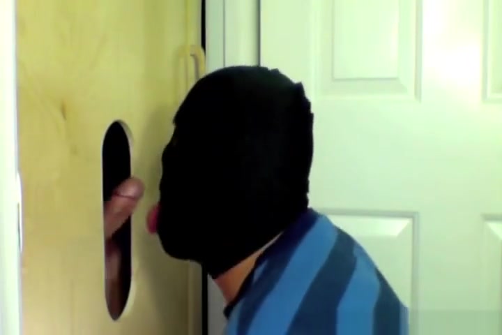 Sucking Off 8 Inches At The Gloryhole