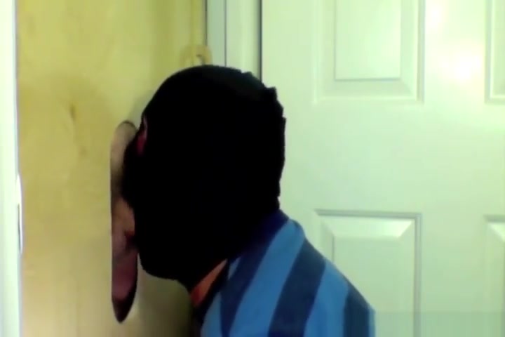 Sucking Off 8 Inches At The Gloryhole
