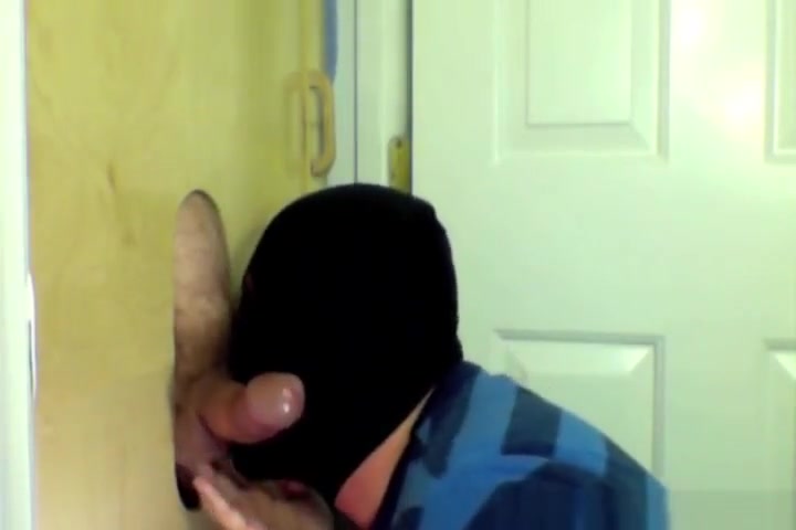 Sucking Off 8 Inches At The Gloryhole