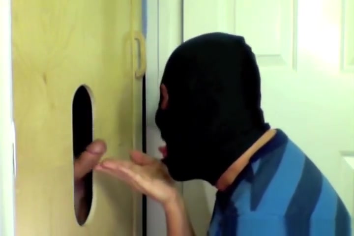 Sucking Off 8 Inches At The Gloryhole