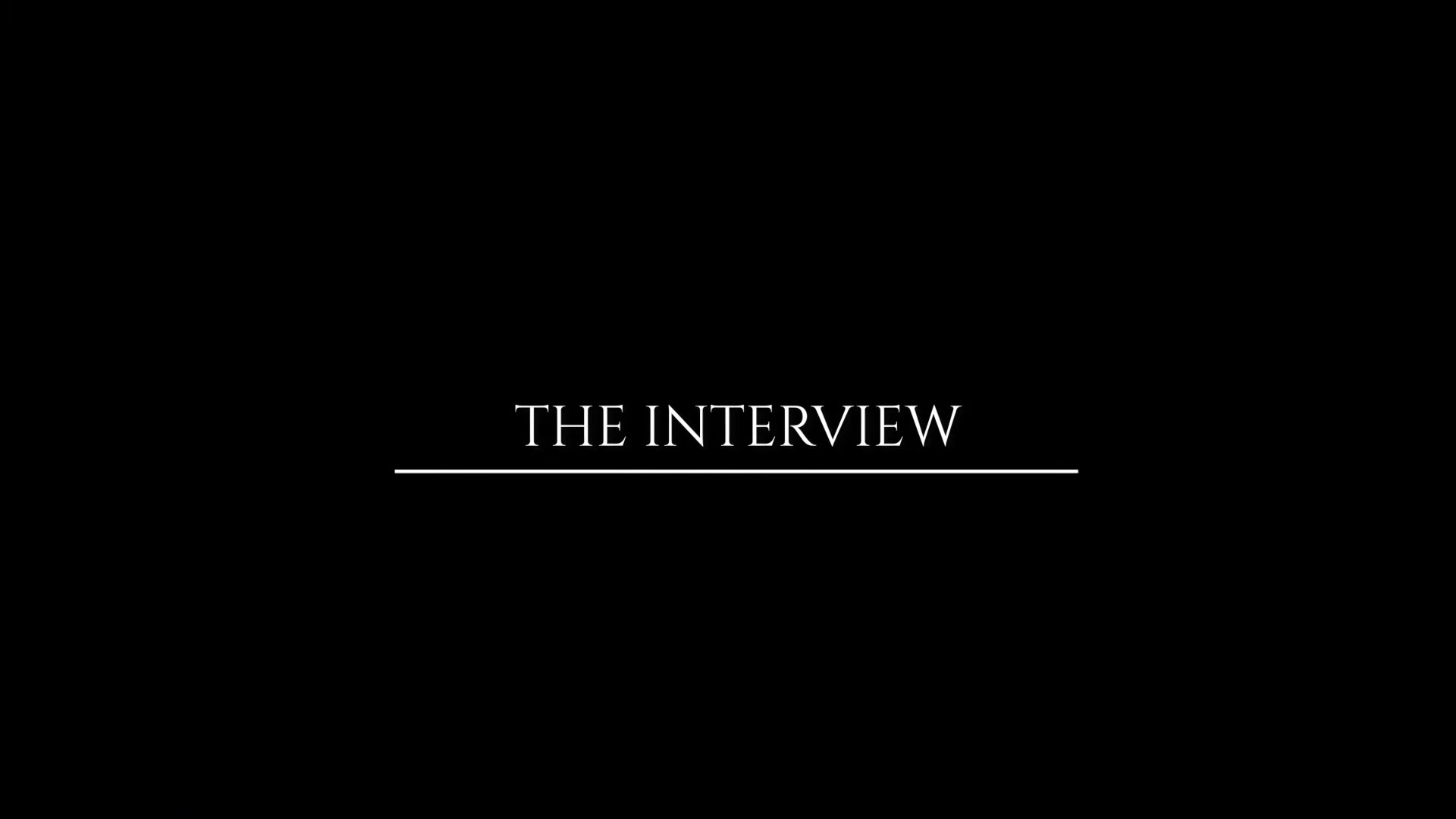 APPRENTICE TATE Chapter 2 - The Interview