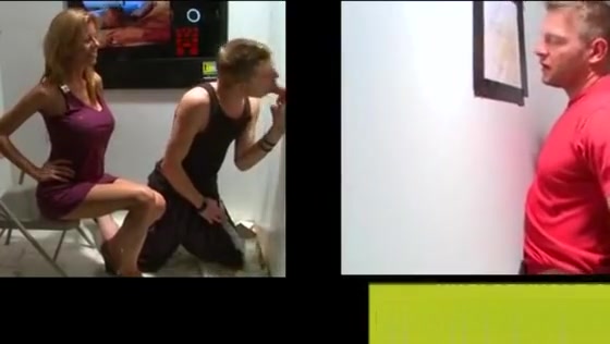 Straightys gloryhole gay suck