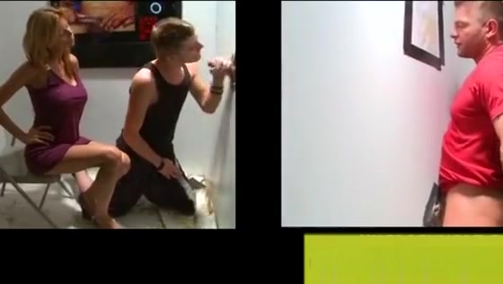 Straightys gloryhole gay suck
