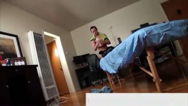 Straighty gay massage seduction