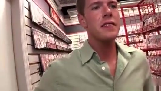 Cute face twinky sucks cock through gloryhole 1