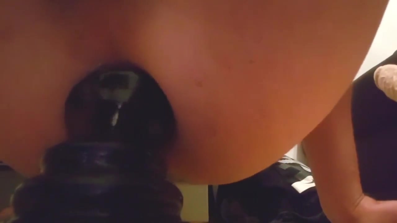 Homemade enema fisting training