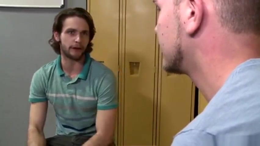 Cock Virgins First Gay Experience In the Locker room