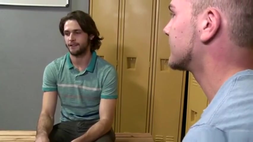 Cock Virgins First Gay Experience In the Locker room