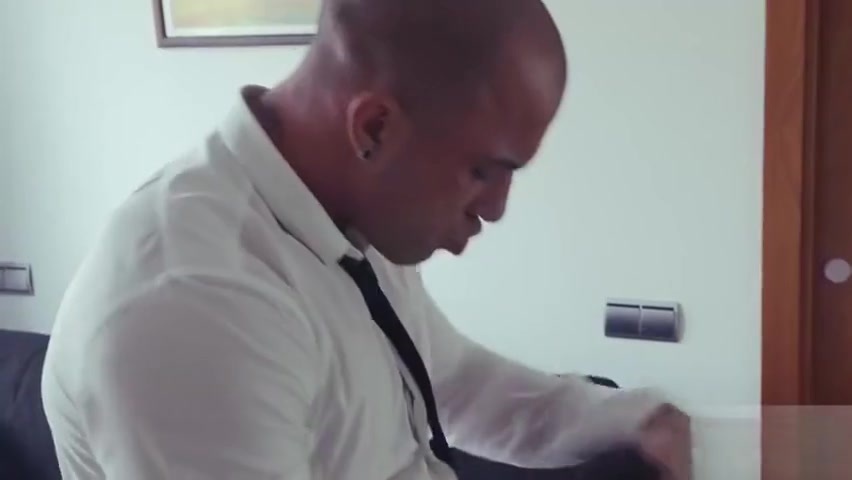 Gay manager ass fucks his employee in his office