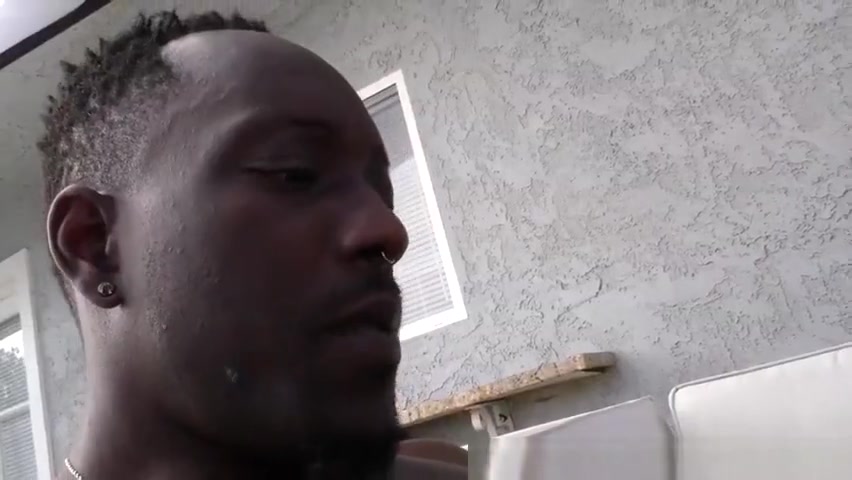 Special attention to a guys butt during a massage