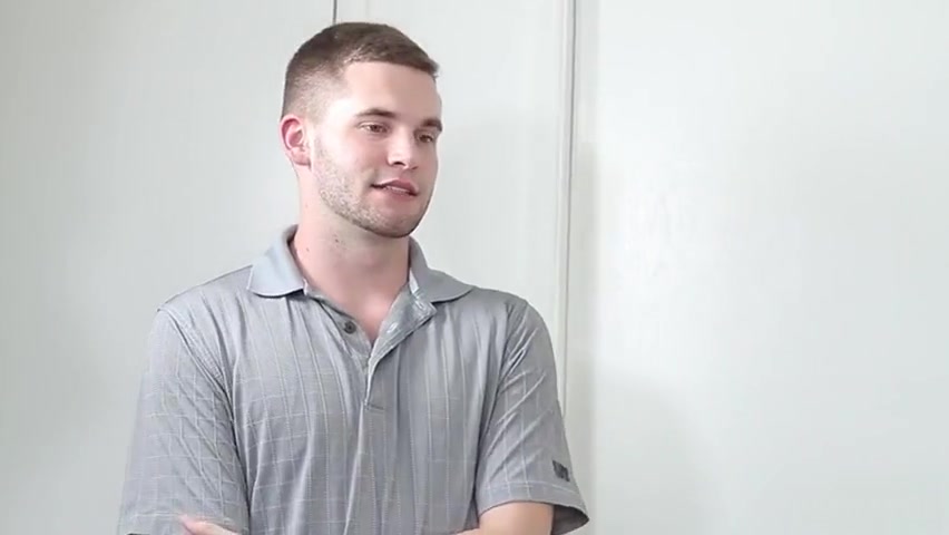 A hot stud is sucking some cock in the doctors office