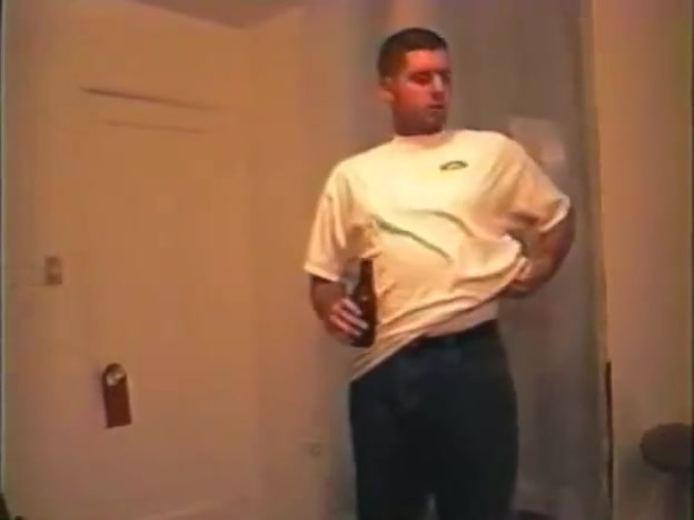 Tall straight military guy auditioning
