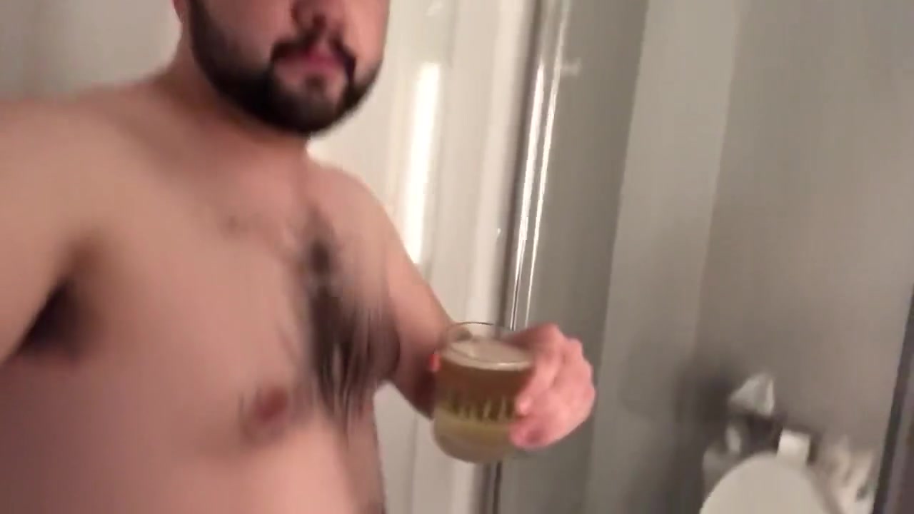 DRINKING PISS AND SHOWER