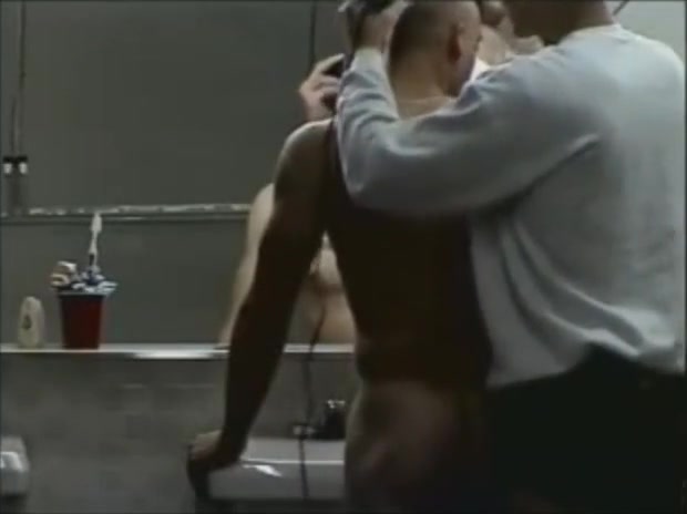 Nude Marine Haircut and Showers. Hot scenes - Hot men - Hot asses - Asses