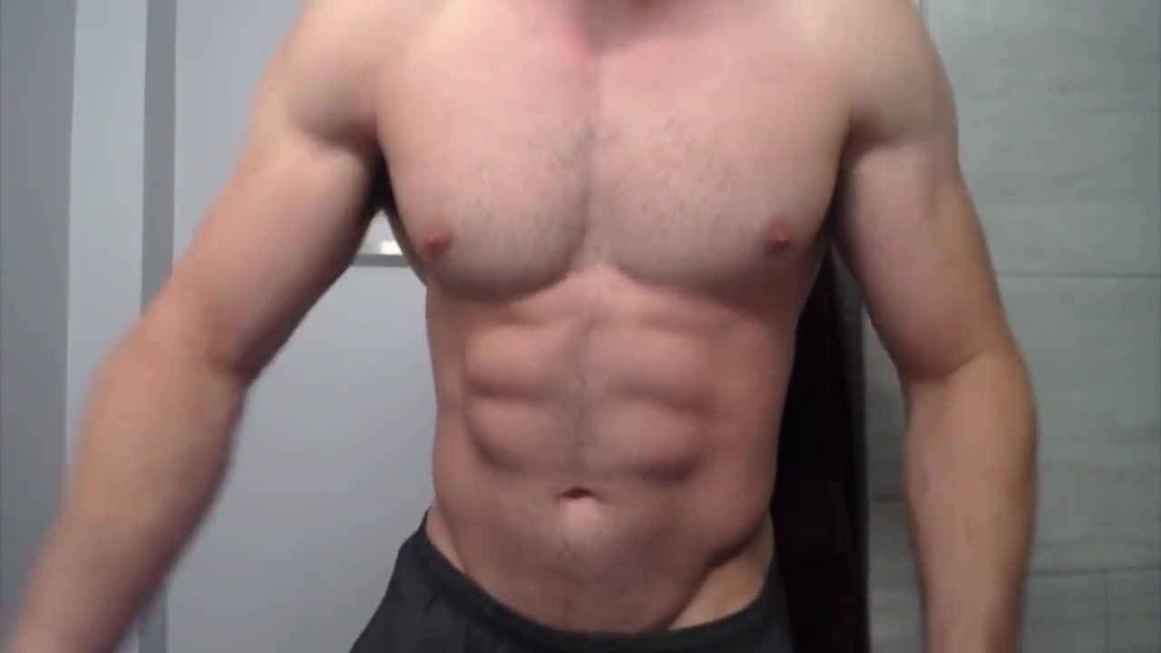 Stan Jerks Off in The Shower - Hairy Muscle