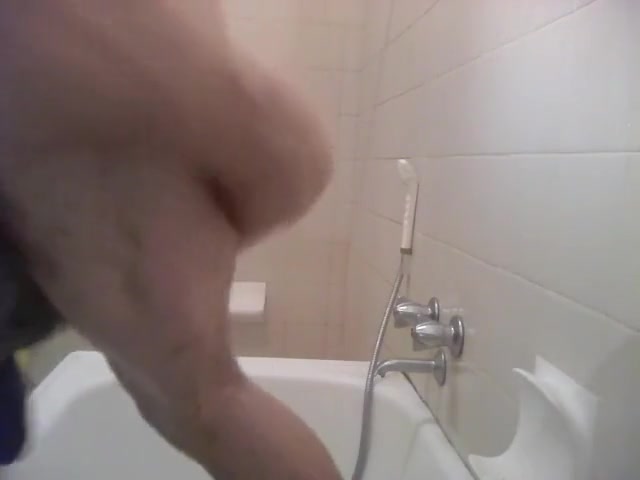Destroying my man pussy in the shower
