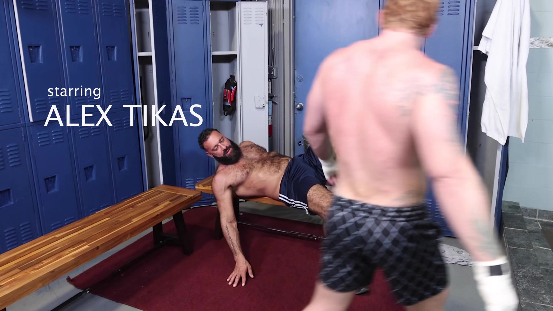 Alex Tikas Has His Uncut Cock Sucked By Redhead Hunk