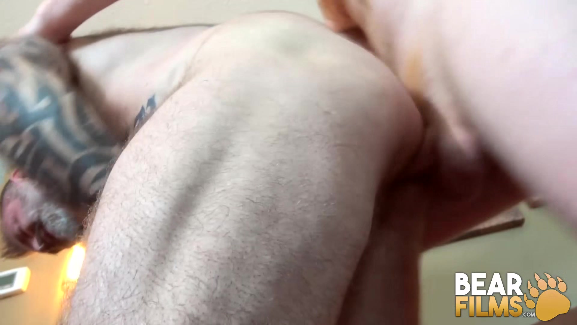 BEARFILMS Inked Bear Marc Angelo Bred Raw By Logan Stanley
