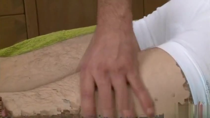 Tattoo twink rimjob and massage