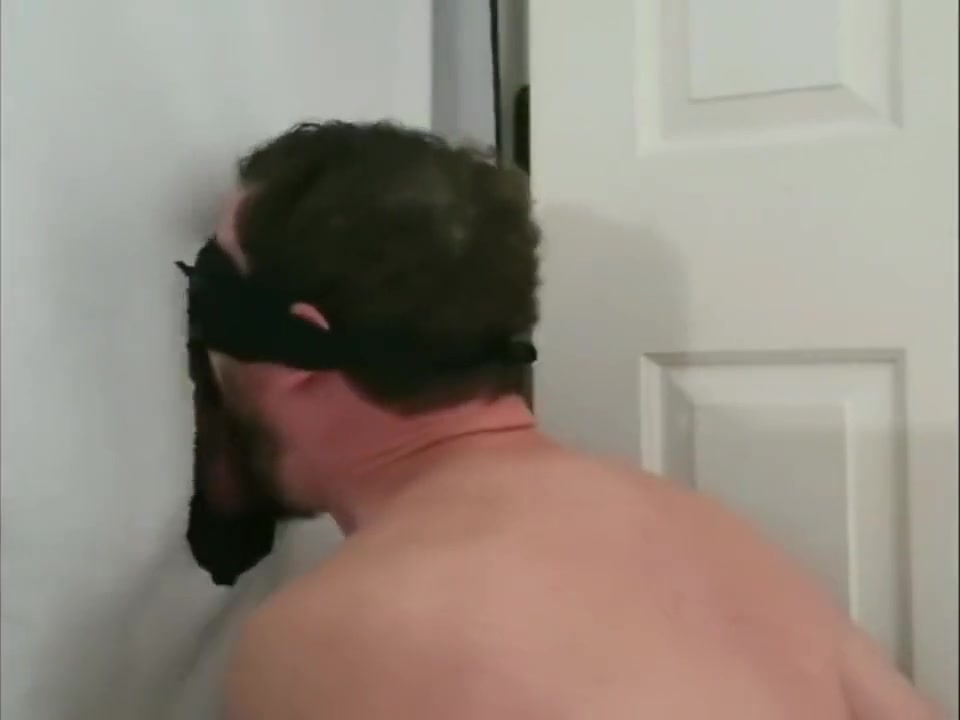 Hung married businessman feeds me a huge load at my gloryhole