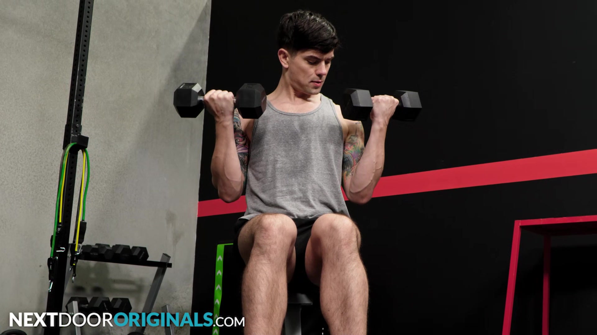 NextDoorStudios - Hot Muscle Fucks The Gym Bro