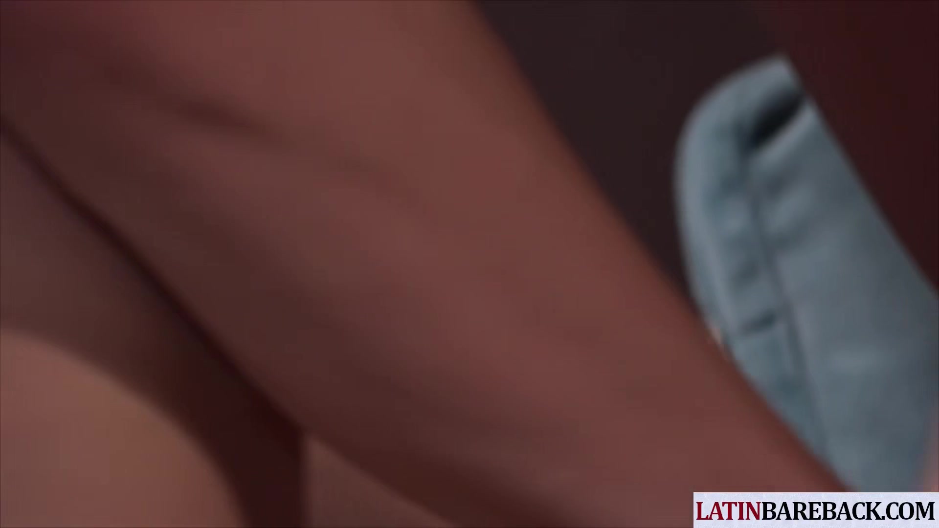 Latin twink barebacks bottom in ***gy after getting bj