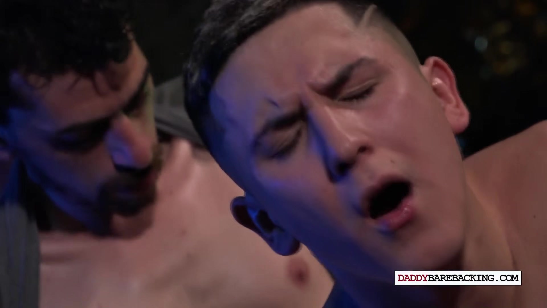 Slim Latino blows before nailed from behind by DILF