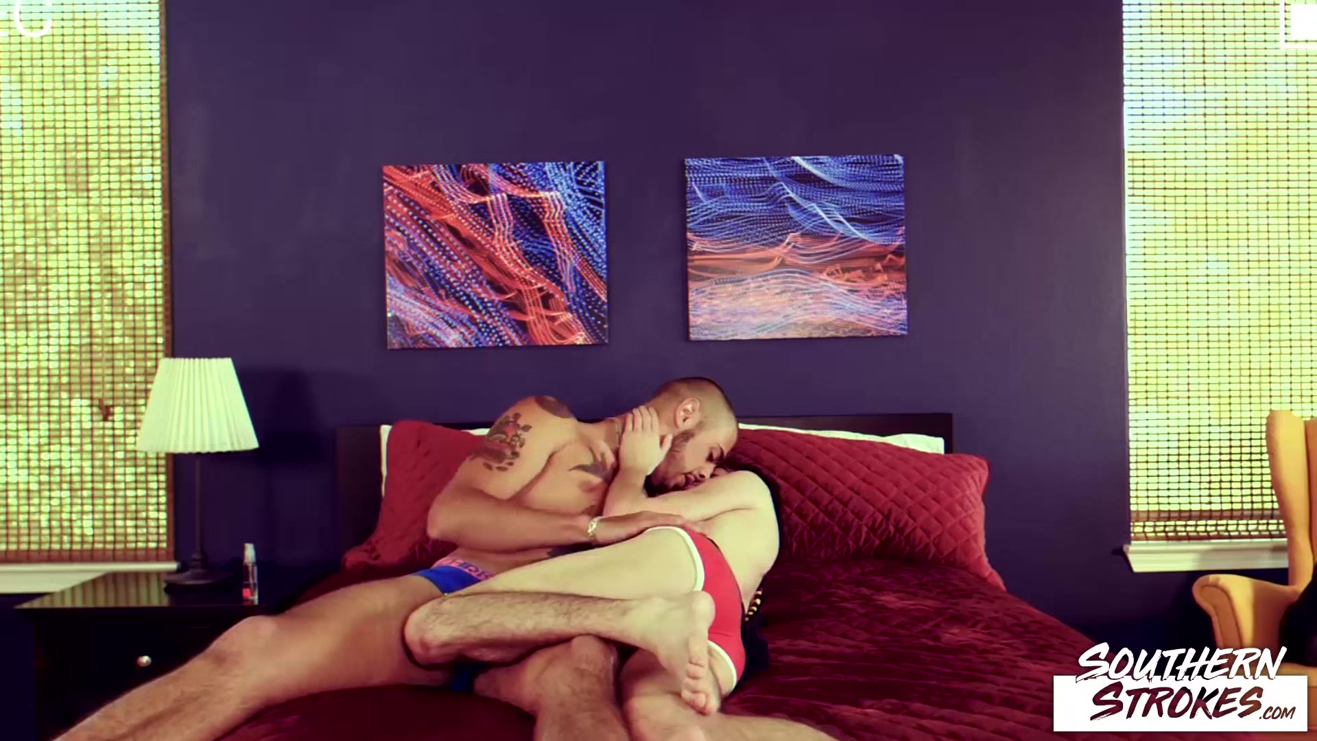 SOUTHERNSTROKES Inked Ari Nucci Breeds Twink Grayson Lange