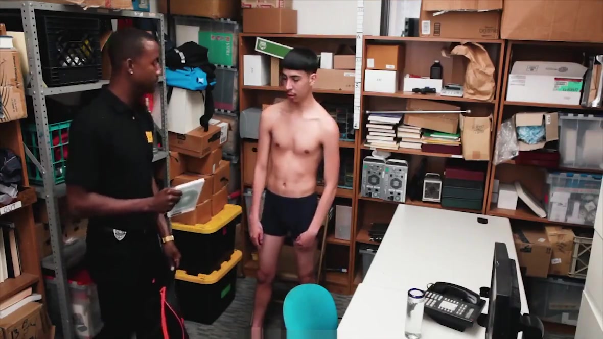 YoungPerps - Hot Black Guard Fucks Suspect