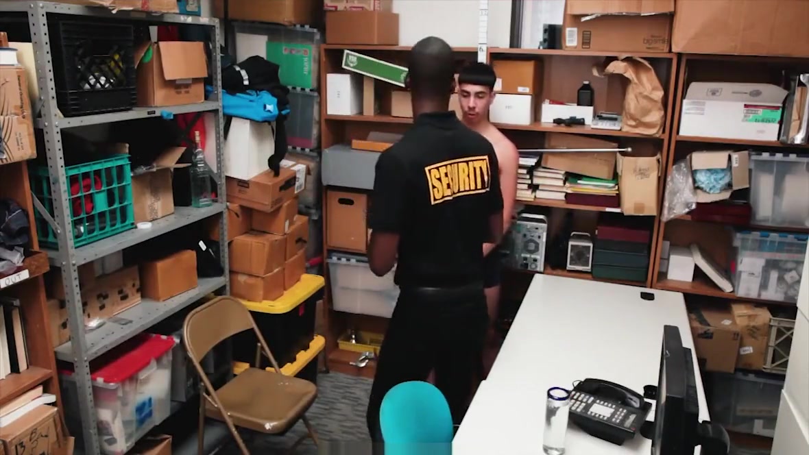YoungPerps - Hot Black Guard Fucks Suspect