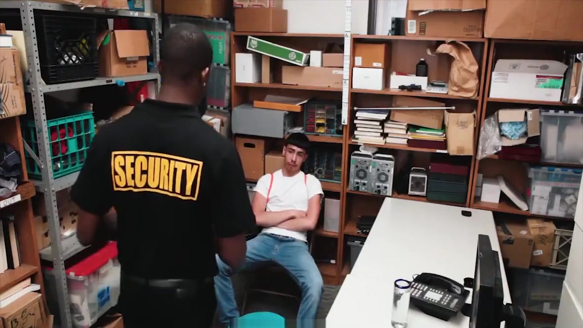 YoungPerps - Hot Black Guard Fucks Suspect