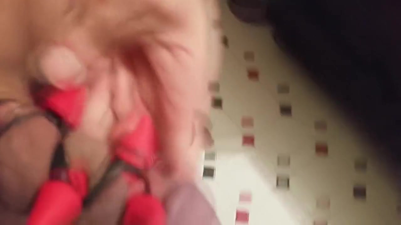 Playing With my Demon Cock CBT Dick Self Bondage Kink