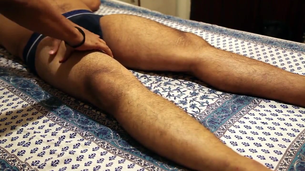 Seducing male massage
