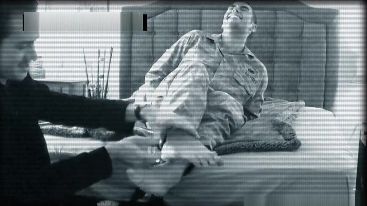Military Dude Tickle Torture Interrogation