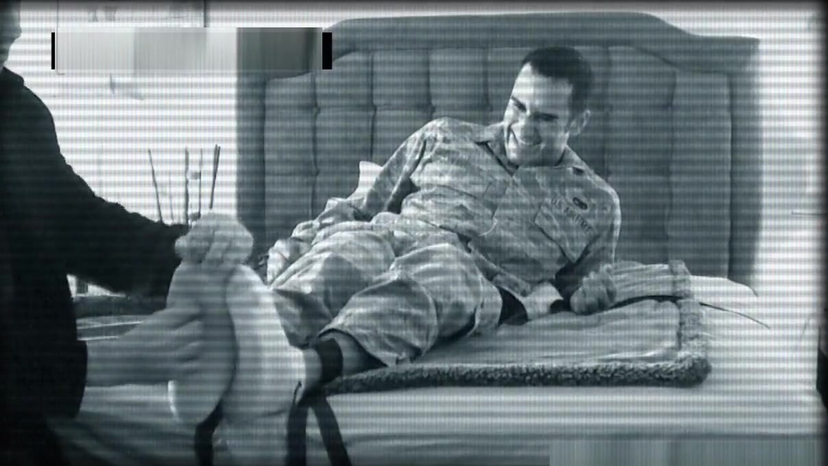 Military Dude Tickle Torture Interrogation