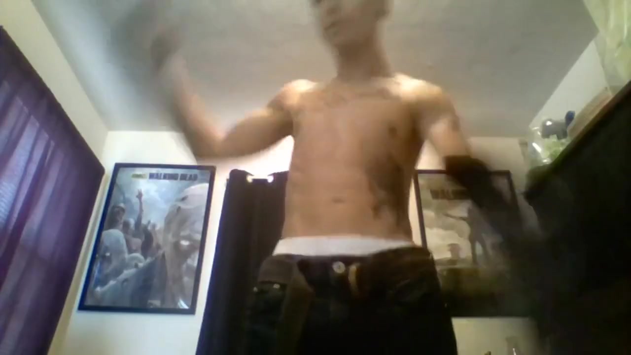 My First Video!Better quality cuming soon! Getting dirty before my shower!