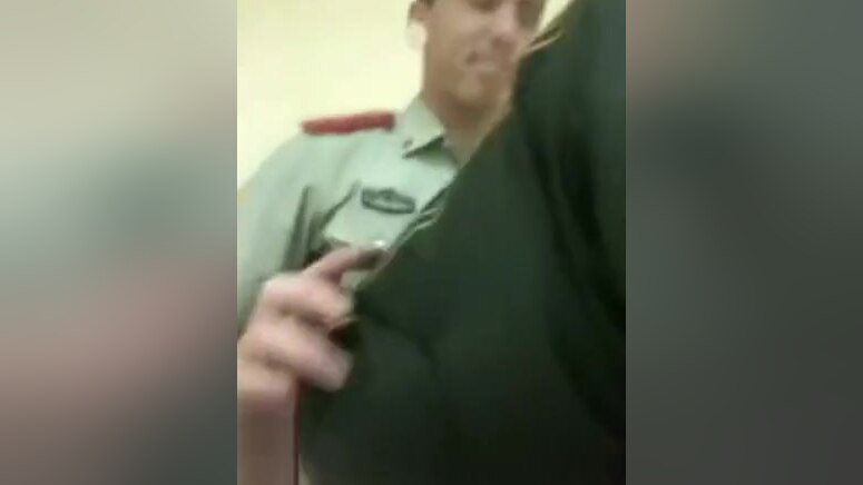 Chinese military guy masturbating