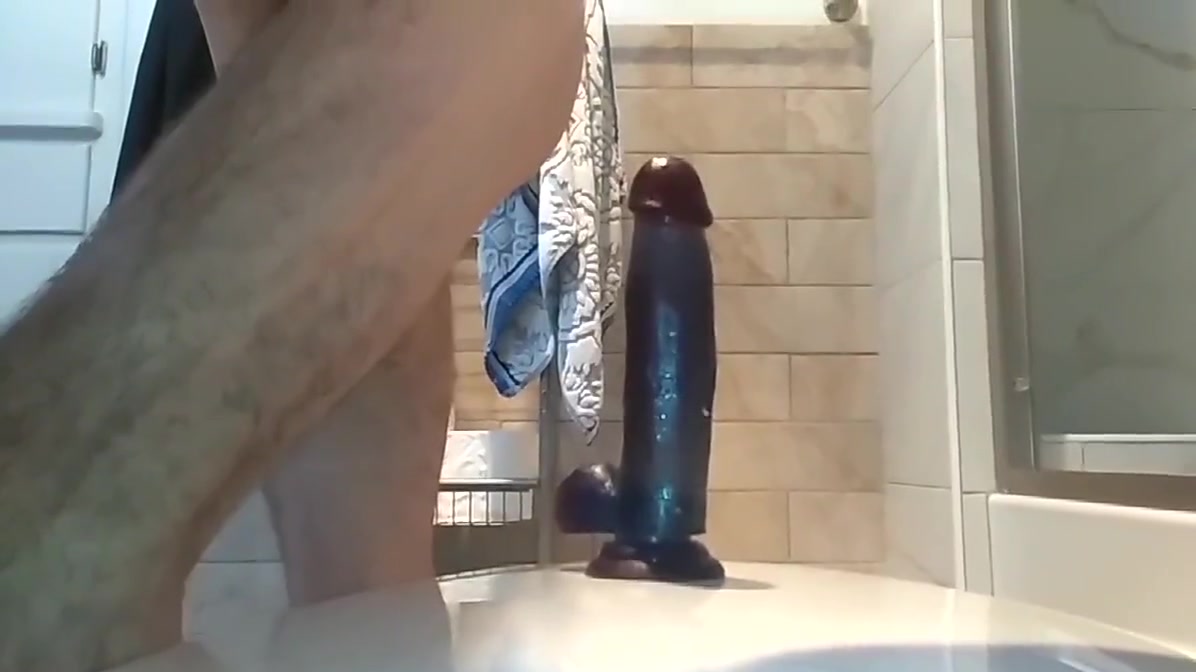 Shower Dildo Fun