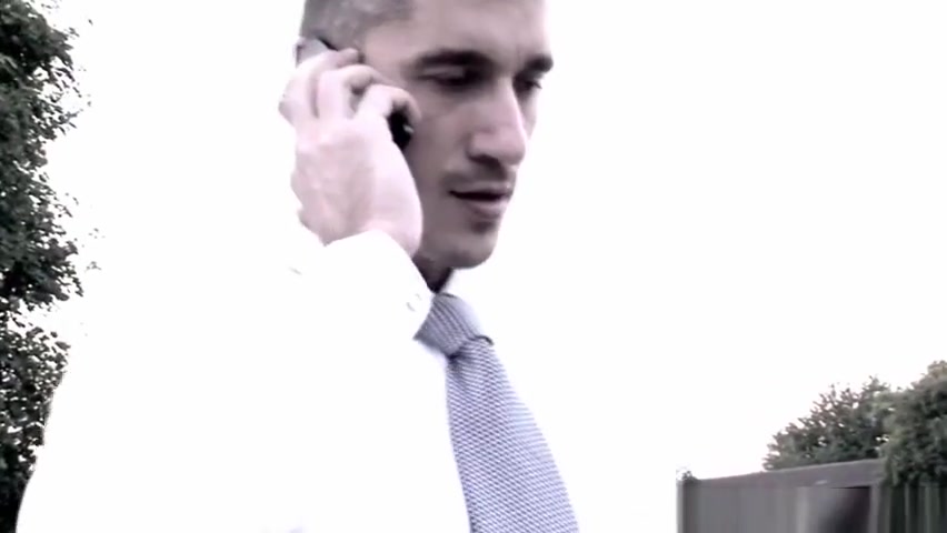 Muscular office hunk pounding tight ass