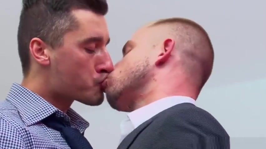 British office hunk rimming and assfucking