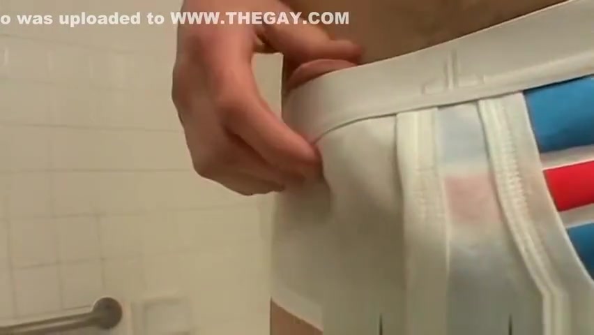 Hot twink Joey Steels takes a shower and jerks off his cock