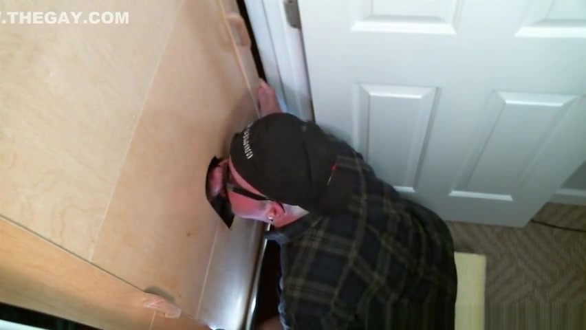 Thick Cock First Time Gloryhole Experience